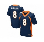 nike nfl jerseys denver broncos #8 brandon mcManus blue[Elite]