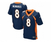 nike nfl jerseys denver broncos #8 brandon mcManus blue[Elite]