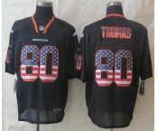 nike nfl jerseys denver broncos #80 thomas black[Elite USA flag fashion]