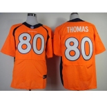 nike nfl jerseys denver broncos #80 thomas orange[new Elite]
