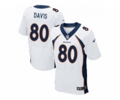 nike nfl jerseys denver broncos #80 vernon davis white[new Elite][davis]