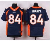 nike nfl jerseys denver broncos #84 sharpe blue[new Elite]