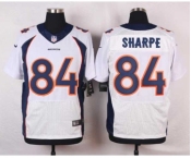 nike nfl jerseys denver broncos #84 sharpe white[new Elite]