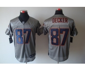 nike nfl jerseys denver broncos #87 eric decker grey[Elite shadow]