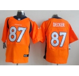 nike nfl jerseys denver broncos #87 eric decker orange[new Elite]