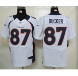 nike nfl jerseys denver broncos #87 eric decker white[Elite]