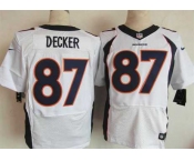 nike nfl jerseys denver broncos #87 eric decker white[new Elite]