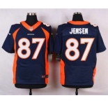 nike nfl jerseys denver broncos #87 jensen blue[new Elite][jensen]