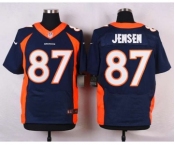 nike nfl jerseys denver broncos #87 jensen blue[new Elite][jensen]
