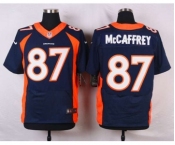 nike nfl jerseys denver broncos #87 mccaffrey blue[new Elite][mccaffrey]