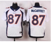 nike nfl jerseys denver broncos #87 mccaffrey white[new Elite][mccaffrey]
