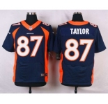 nike nfl jerseys denver broncos #87 taylor blue[new Elite][taylor]