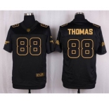 nike nfl jerseys denver broncos #88 thomas black gold collection[Elite]