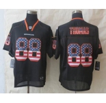 nike nfl jerseys denver broncos #88 thomas black[Elite USA flag fashion]