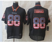 nike nfl jerseys denver broncos #88 thomas black[Elite USA flag fashion]