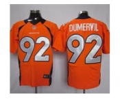 nike nfl jerseys denver broncos #92 dumervil orange[elite]