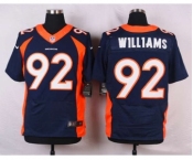 nike nfl jerseys denver broncos #92 williams blue[new Elite][williams]