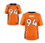 nike nfl jerseys denver broncos #94 ware orange[Elite]