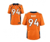 nike nfl jerseys denver broncos #94 ware orange[Elite]