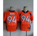 nike nfl jerseys denver broncos #94 ware orange[new Elite]