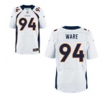nike nfl jerseys denver broncos #94 ware white[Elite]