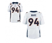 nike nfl jerseys denver broncos #94 ware white[Elite]