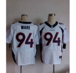 nike nfl jerseys denver broncos #94 ware white[new Elite]