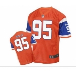 nike nfl jerseys denver broncos #95 wolfe orange[2016 Elite]