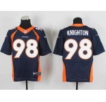 nike nfl jerseys denver broncos #98 knighton blue[new Elite][knighton]