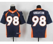 nike nfl jerseys denver broncos #98 knighton blue[new Elite][knighton]