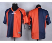 nike nfl jerseys denver broncos blank orange-blue[Elite split]