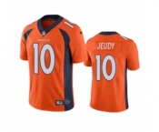 Denver Broncos #10 Jerry Jeudy Orange 2020 NFL Draft Vapor Limited Jersey