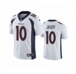 Denver Broncos #10 Jerry Jeudy White 2020 NFL Draft Vapor Limited Jersey