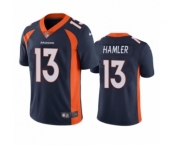 Denver Broncos #13 K.J. Hamler Navy Vapor Untouchable Limited Jersey