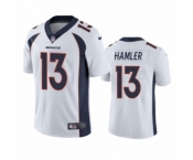 Denver Broncos #13 K.J. Hamler White Vapor Untouchable Limited Jersey