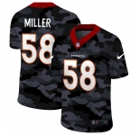 Men NEW Nike Denver Broncos #58 Miller 2020 Nike Camo Salute to Service Limited Jersey