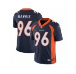 Men Nike Denver Broncos #96 Shelby Harris Navy Blue Alternate Vapor Untouchable Limited Player NFL Jersey