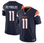 Men's Denver Broncos #11 Josh Reynolds Navy 2024 F.U.S.E. Alternate Vapor Limited Football Stitched Jersey