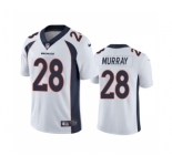 Men's Denver Broncos #28 Latavius Murray White Vapor Untouchable Stitched Jersey