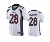 Men's Denver Broncos #28 Latavius Murray White Vapor Untouchable Stitched Jersey