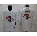 Men's Denver Broncos #3 Russell Wilson White 2020 Shadow Logo Vapor Untouchable Stitched NFL Nike Limited Jersey