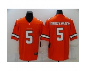 Men's Denver Broncos #5 Teddy Bridgewater Orange Limited Jersey