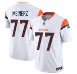 Men's Denver Broncos #77 Quinn Meinerz White F.U.S.E. Vapor Limited Football Stitched Jersey