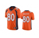 Men's Denver Broncos #80 Greg Dulcich Oraange Vapor Untouchable Stitched Jersey