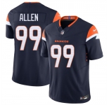 Men's Denver Broncos #99 Zach Allen Navy 2024 F.U.S.E. Alternate Vapor Limited Football Stitched Jersey