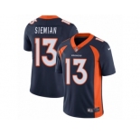 Men's Nike Denver Broncos #13 Trevor Siemian Vapor Untouchable Limited Navy Blue Alternate NFL Jersey