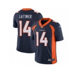 Men's Nike Denver Broncos #14 Cody Latimer Vapor Untouchable Limited Navy Blue Alternate NFL Jersey