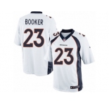 Men's Nike Denver Broncos #23 Devontae Booker Limited White NFL Jersey