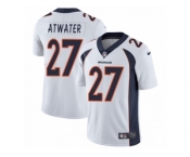 Men's Nike Denver Broncos #27 Steve Atwater Vapor Untouchable Limited White NFL Jersey