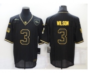 Men's Nike Denver Broncos #3 Russell Wilson Black 2020 Salute To Service Limited Jersey